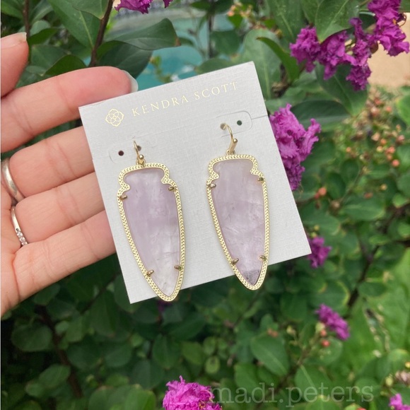 Kendra Scott Skylar Earrings in Amethyst - Picture 3 of 8